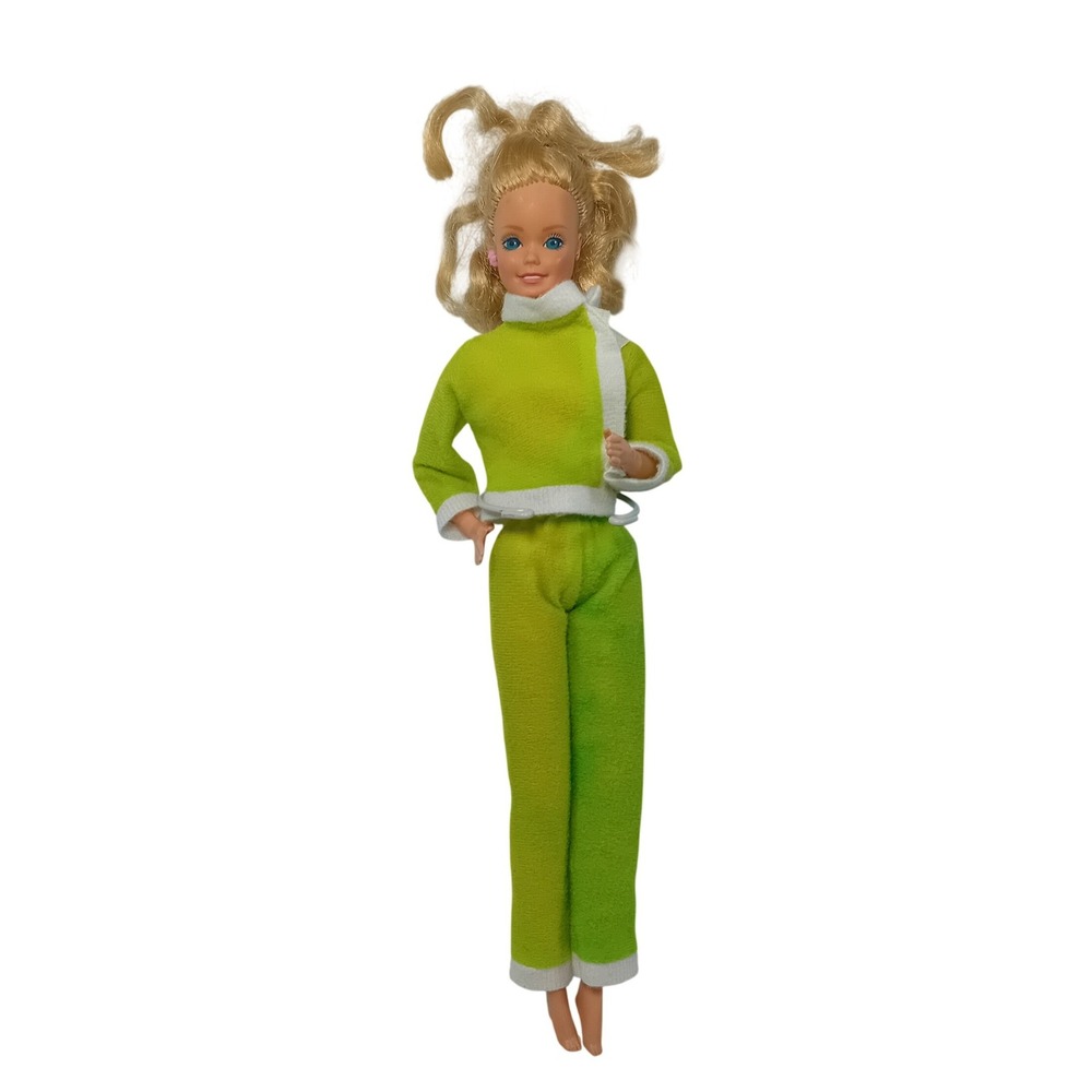 1984 Vintage Day To Night Barbie Fashion Doll Redressed Tracksuit Superstar 7929